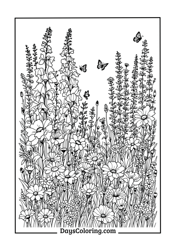 Botanical Wildflower Meadow