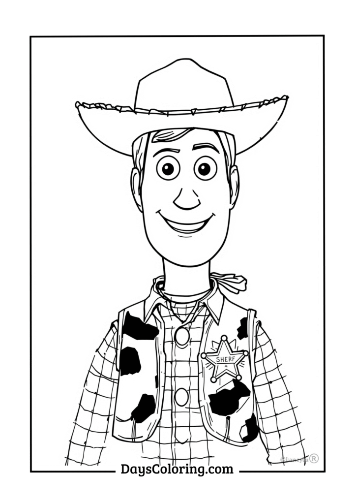 Classic Woody Portrait