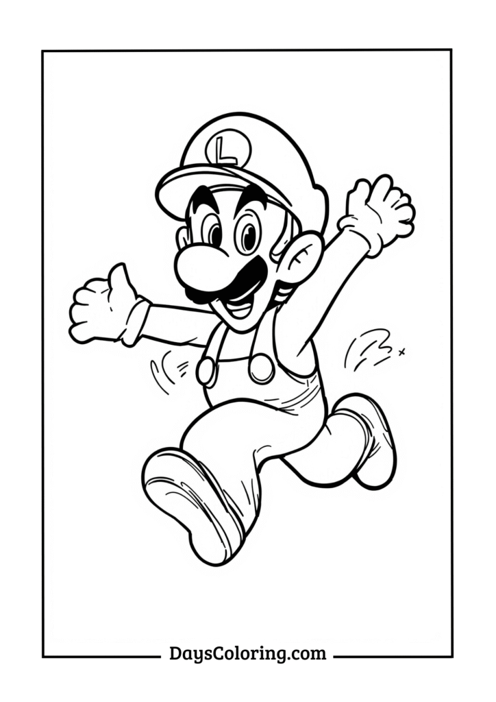 Luigi's Adventure Pose