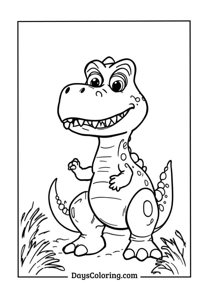 Rex the Nervous Dinosaur