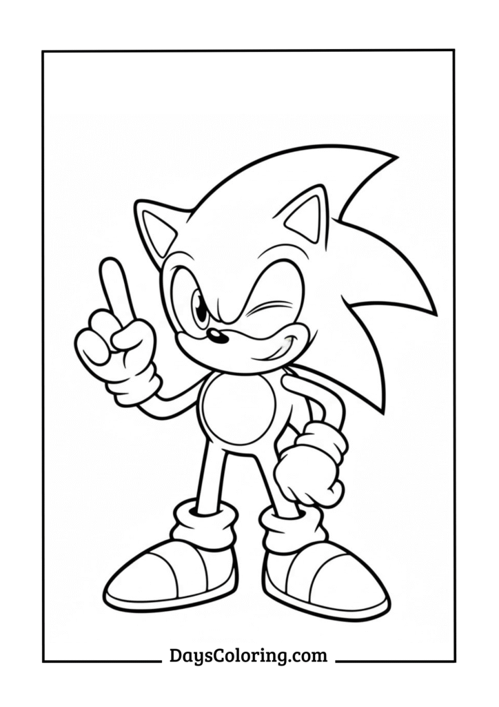 Classic Sonic Portrait