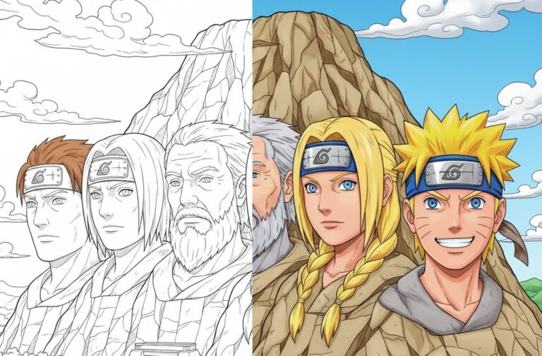 Naruto Coloring Pages