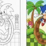 Sonic COLORING PAGES