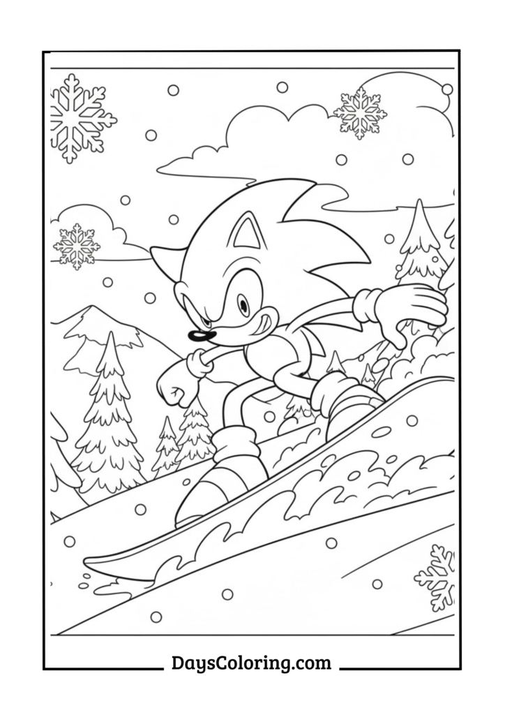Sonic Snowboarding