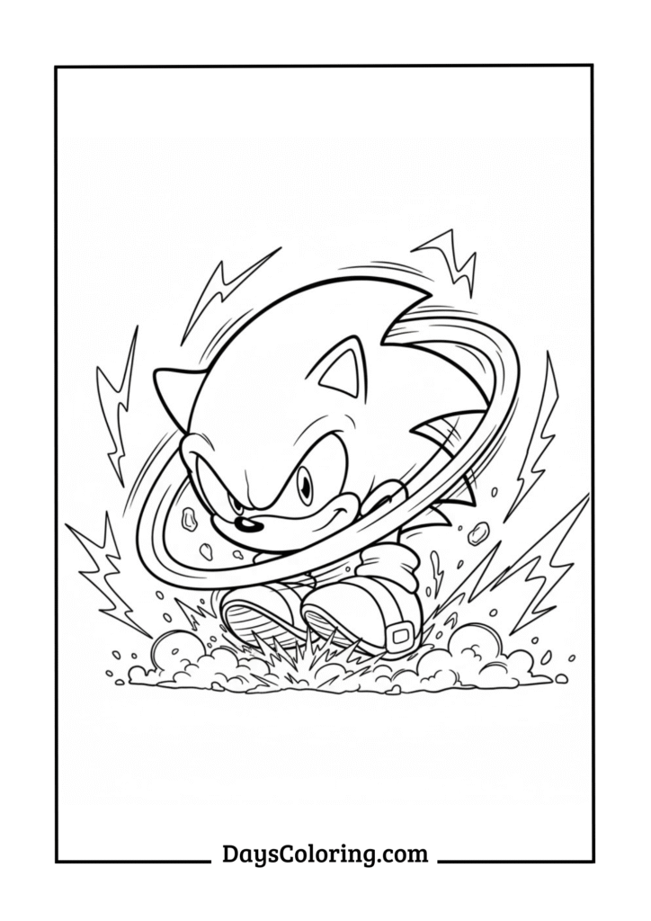 Sonic Spin Dash