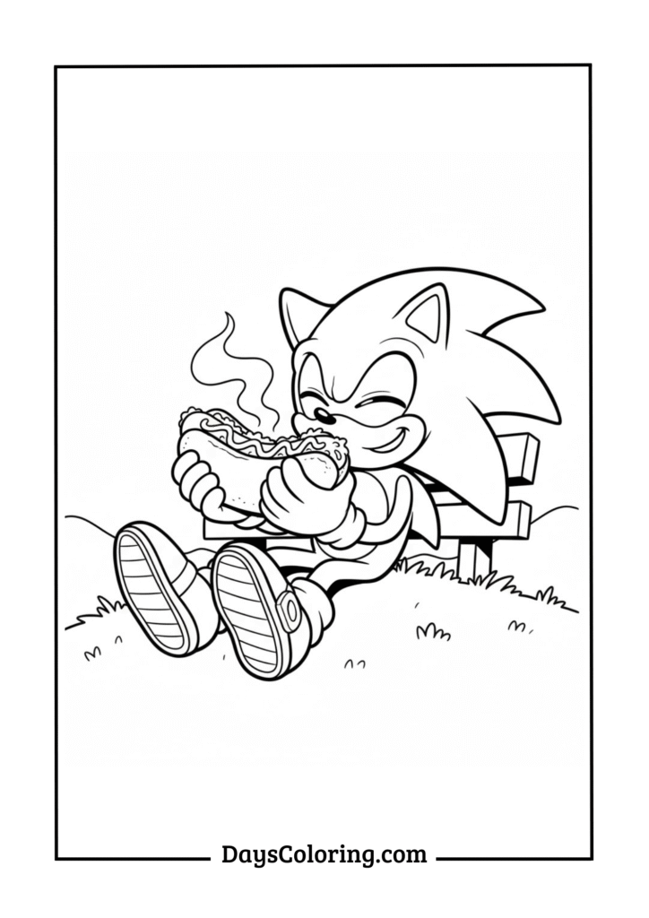 Sonic with Chili Dog