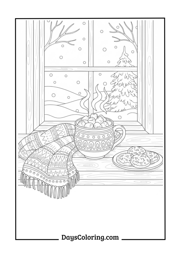 Hot Cocoa and Marshmallows