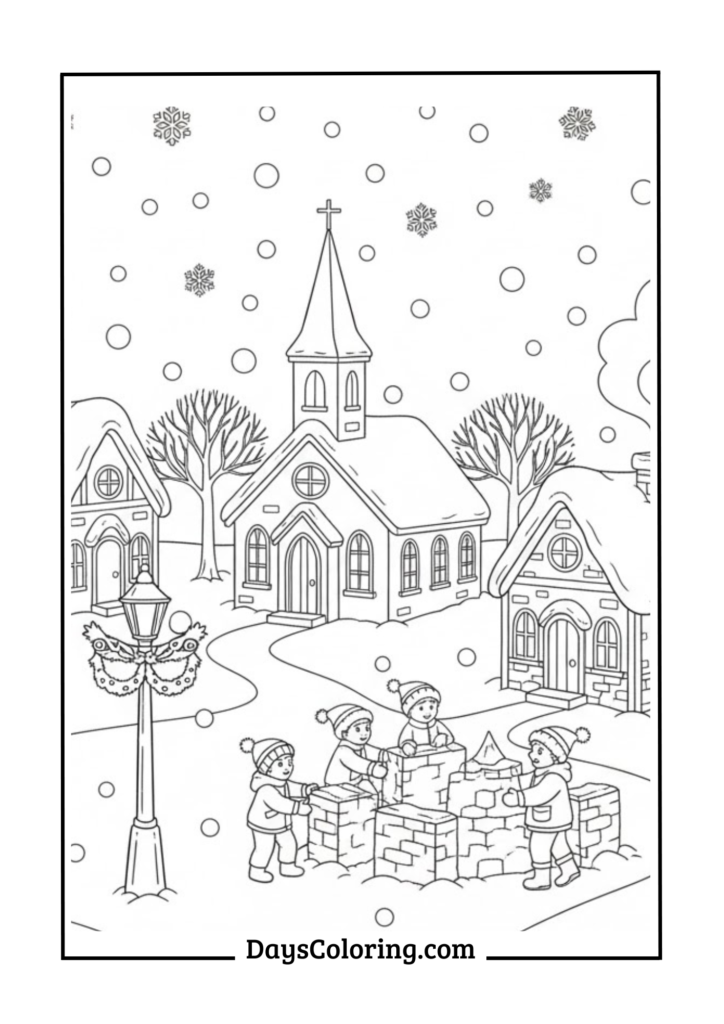 Winter Wonderland Village